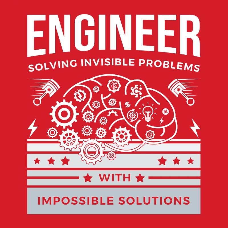ENGINEER – Solving Invisible Problems T-Shirt