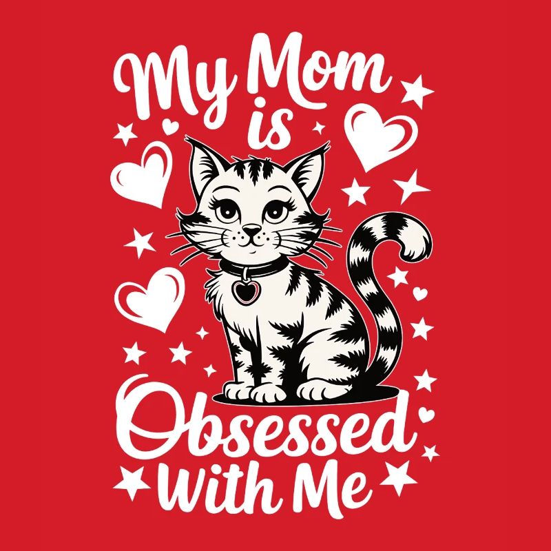 Ma mère est obsédée par moi - le design de chat