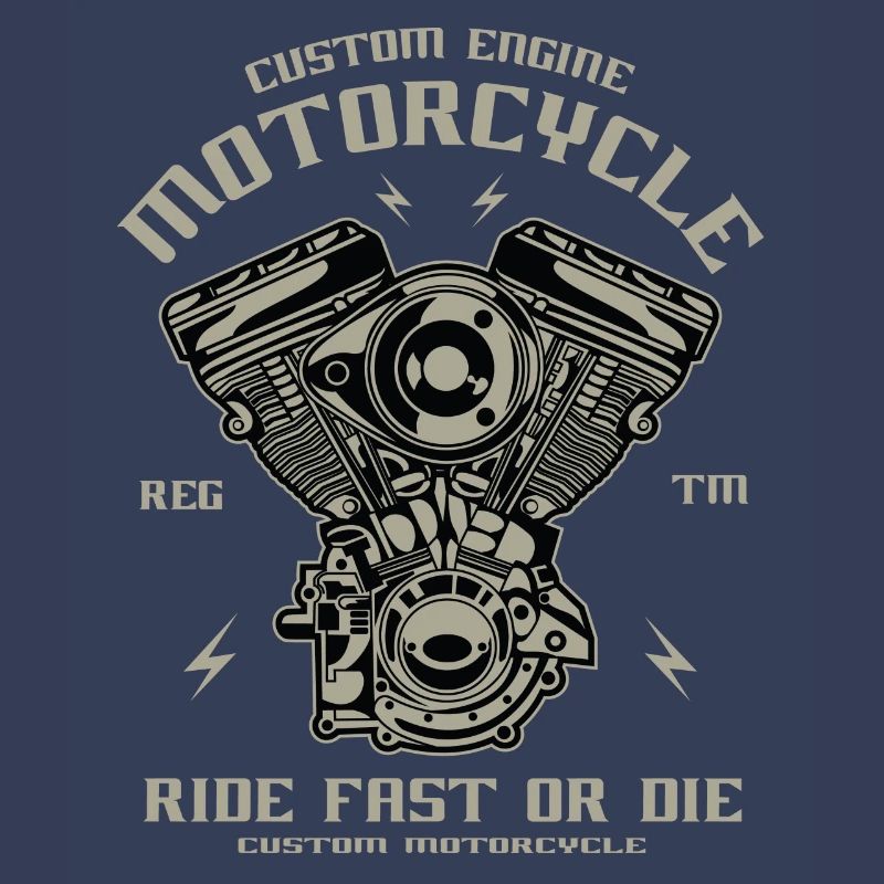 Motorcycle engine conversion Chopper Custom Engine