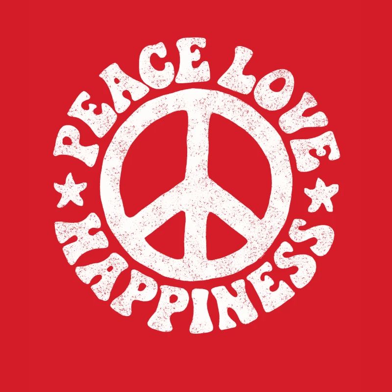 Friedenszeichen Friedenssymbol Hippie Geschenk