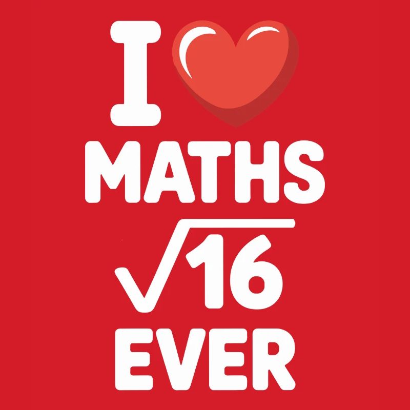 Math J’adore les maths Maths Nerd Professeur de mathématiques