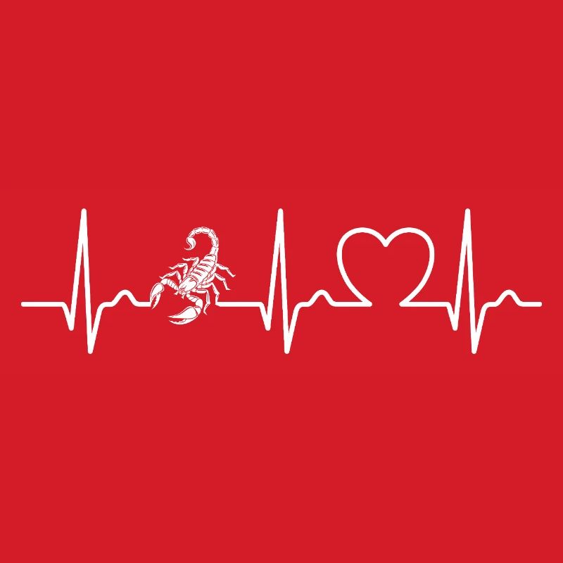 Scorpion - Dard empoisonné - Pouls - Courbe cardiaque - ECG