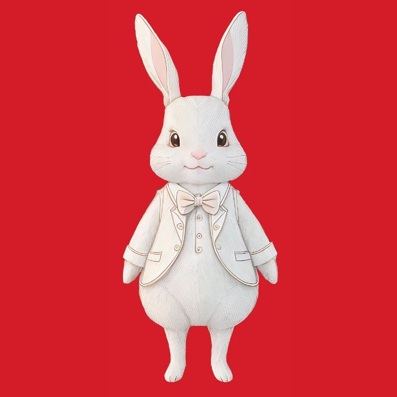 Lapin mignon blanc 2