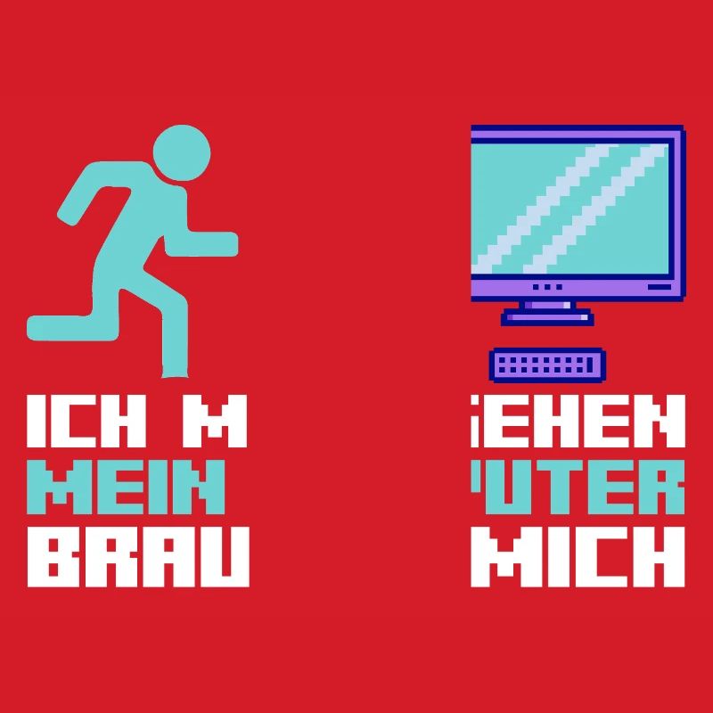 Computer Zocker Programmierer Administrator Gamer