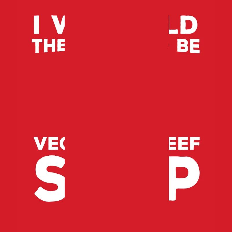 Vegetable soup with beef