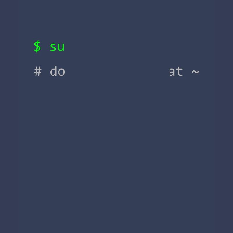 Linux Witz Sudo rm -rf Don't try this at home