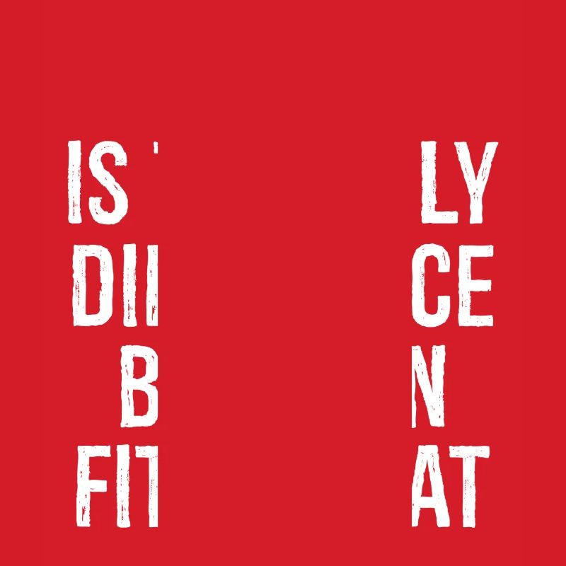 I is the only difference between fit and fat