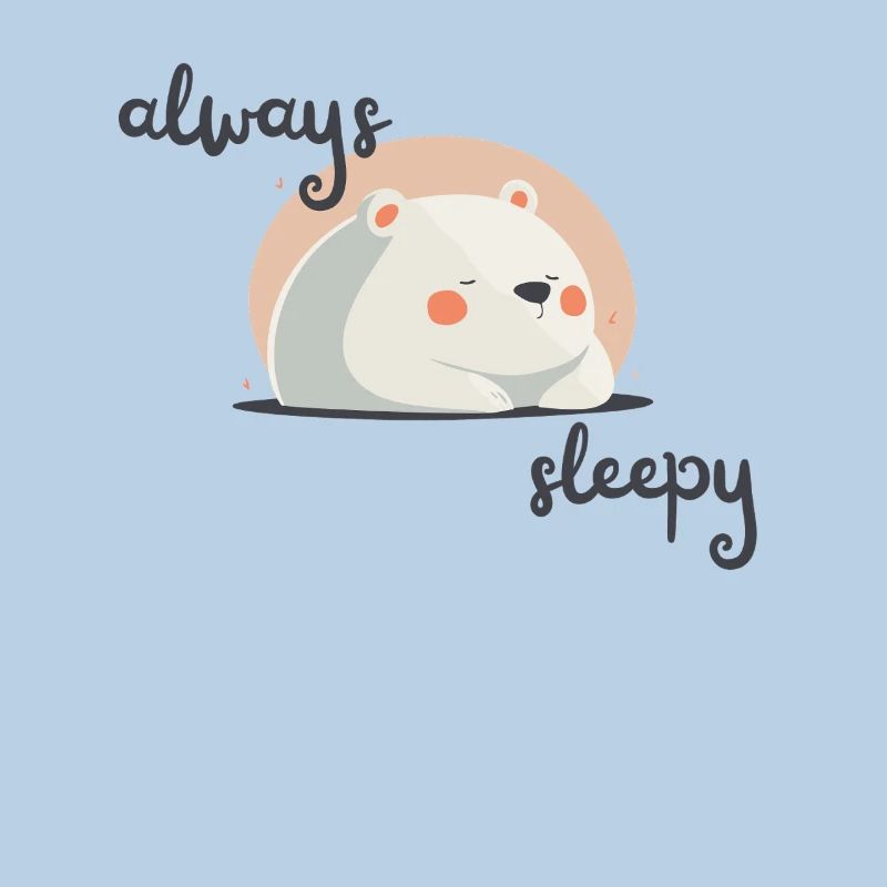Sleeping Bear: Fun Design for Tired Fans