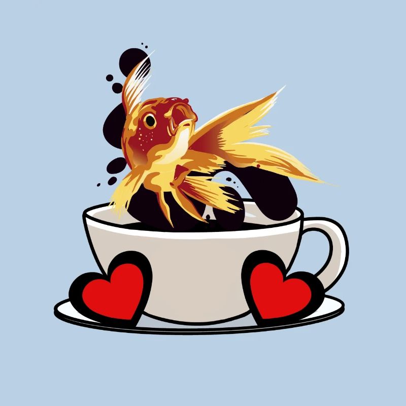 Coffee Break Fish Caffeine Refreshment Fantasy