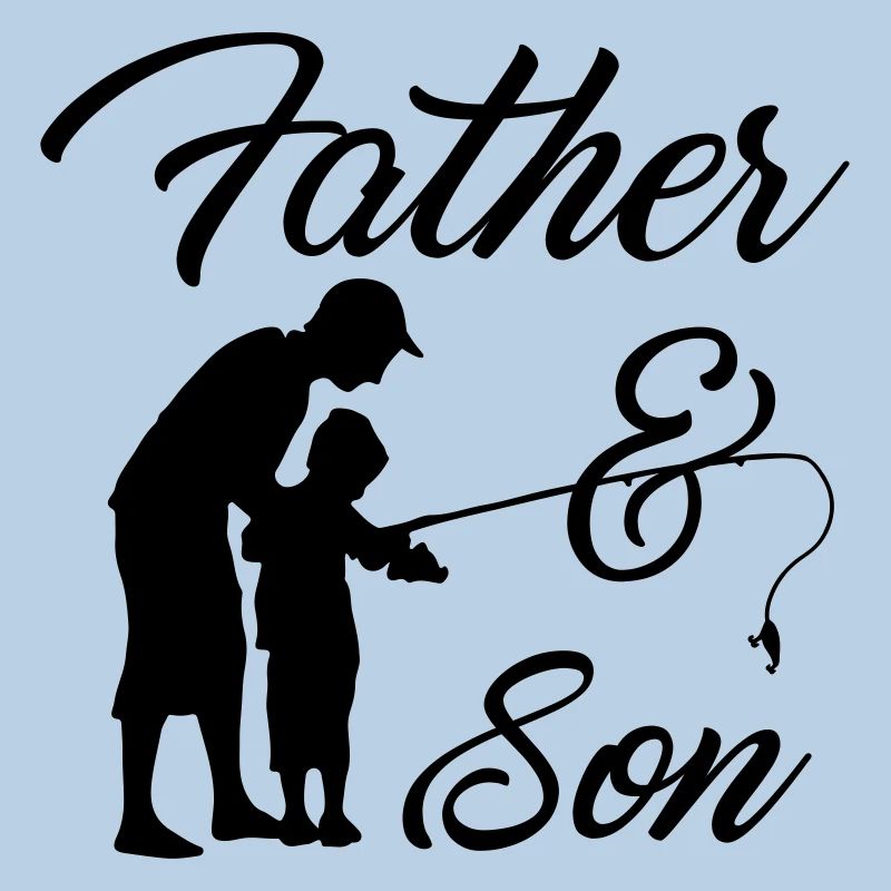 Le père et le fils pêcher pêche pêcher pêcher pêche cadeau pêche