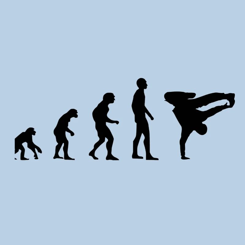 Breakdance Evolution Silhouette