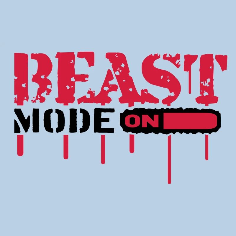 Beast Mode On An Blut Graffit