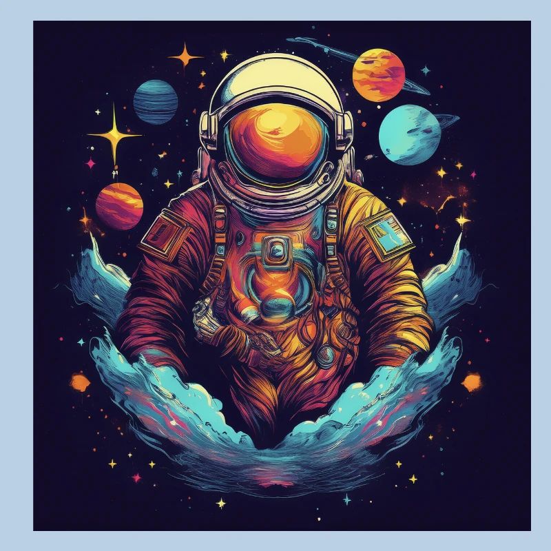 Astronaute dans l’espace