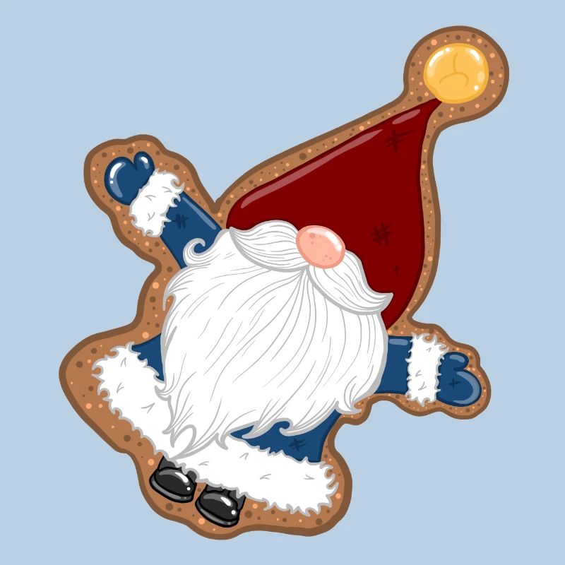 BiscuitSanta in a gingerbread frame