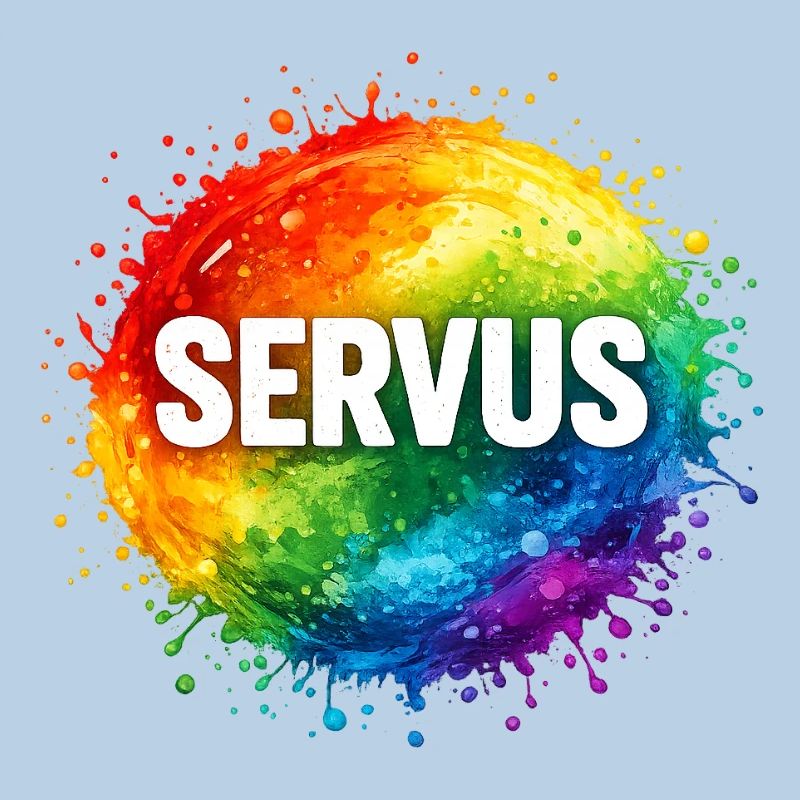 Colourful explosion SERVUS