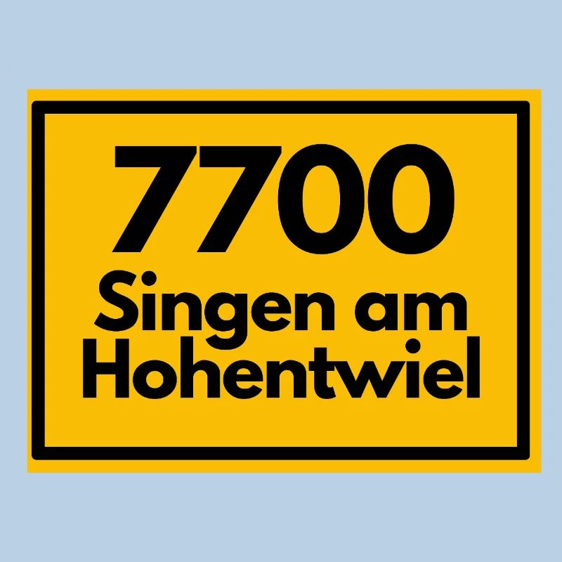 OLD POSTCODE ZIP CODE 7700 SINGEN AM HOHENTWIEL