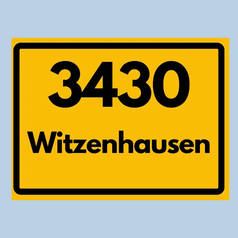 OLD POSTCODE ZIP CODE RETRO 3430 WITZENHAUSEN