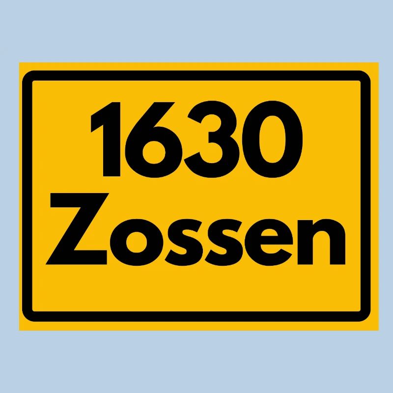 OLD POSTCODE POSTCODE RETRO 1630 ZOSSEN HEIMAT