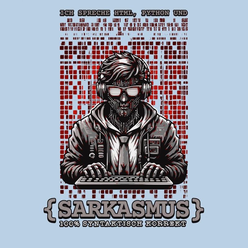 I speak HTML, Python and sarcasm