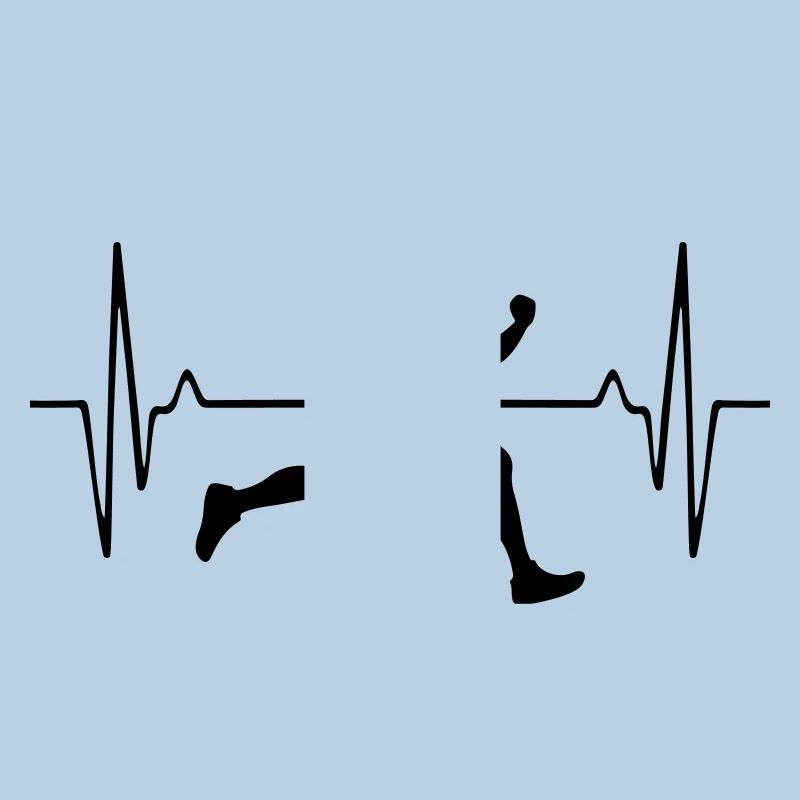 Running Marathon Man Pulse Frequency