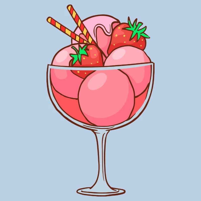 Eis Speiseeis Eiskrem Eiscreme Kugeleis Eisbecher