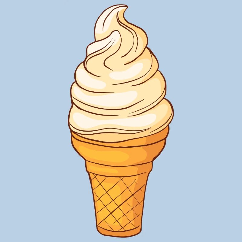 Softeis Eis Speiseeis Eiskrem Eiscreme Kugeleis