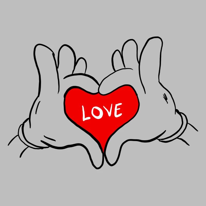 Hand Drawn Love Hands