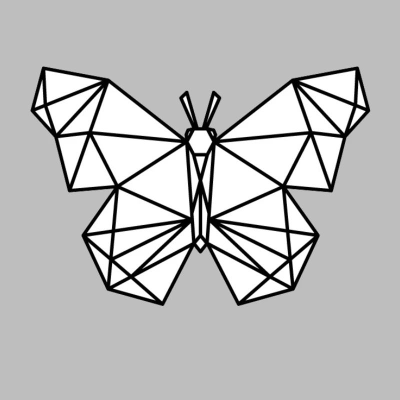 Conception de papillon simple