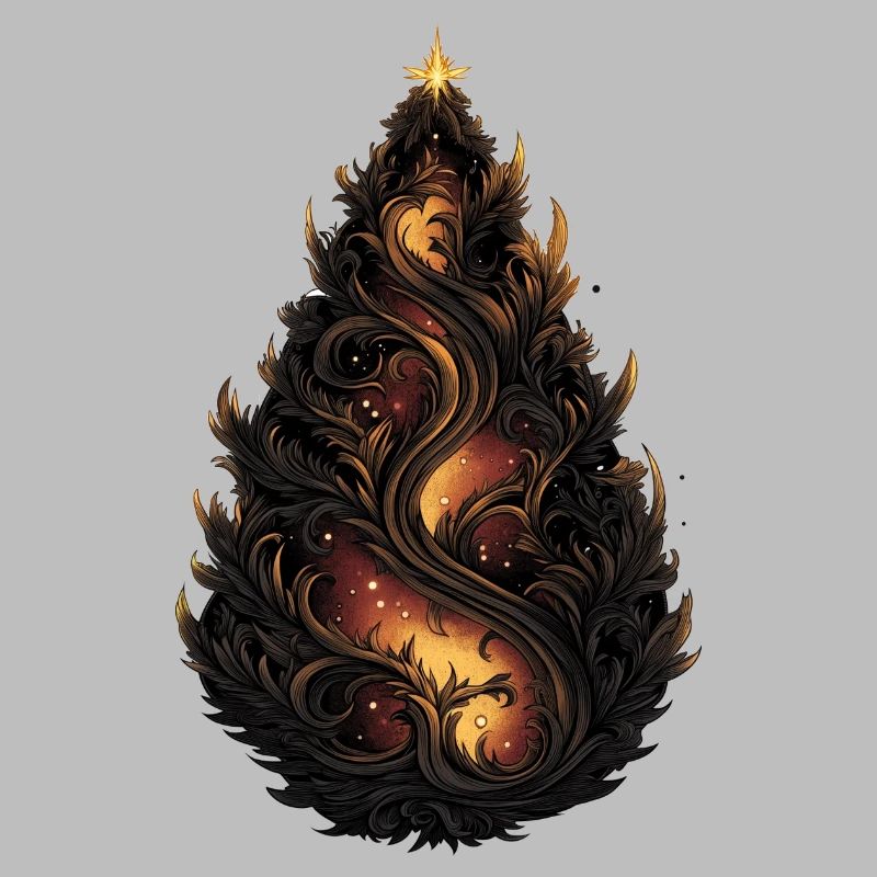 Magic Christmas Tree: Festive Flames!