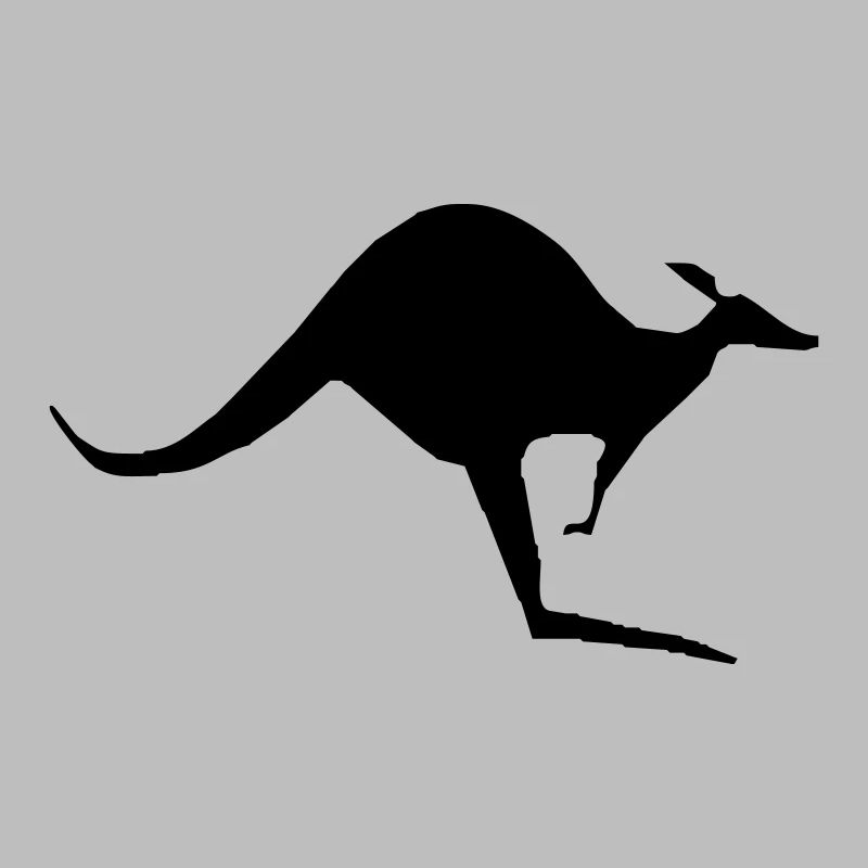single kangaroo