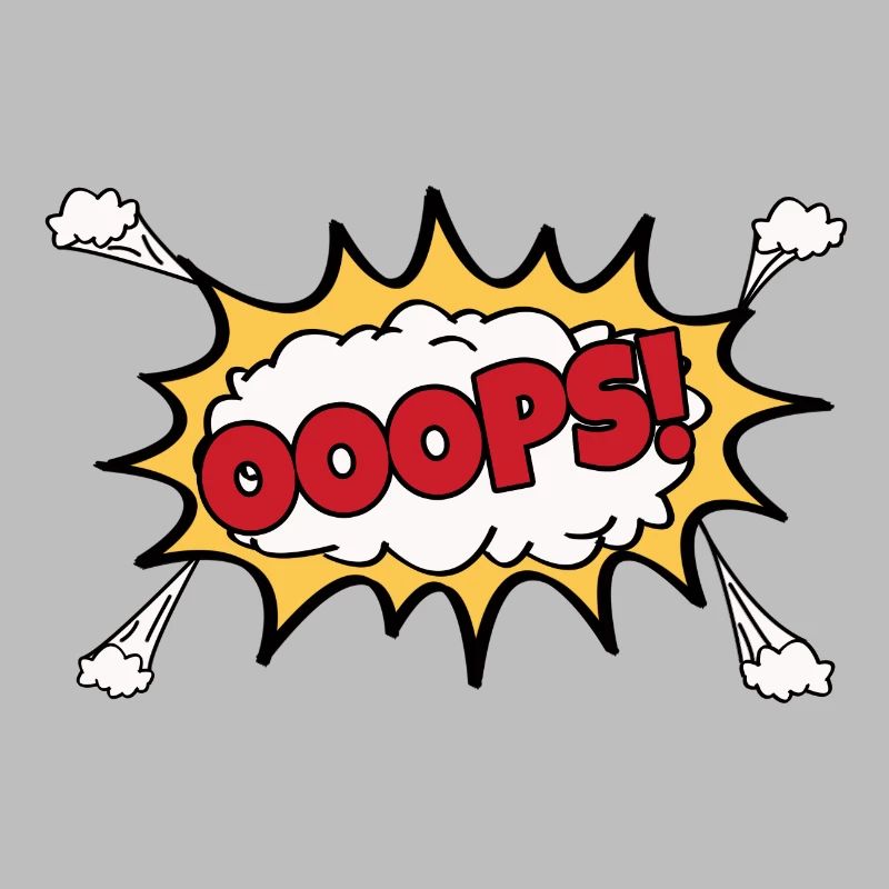 OOOPS Comic Graffiti