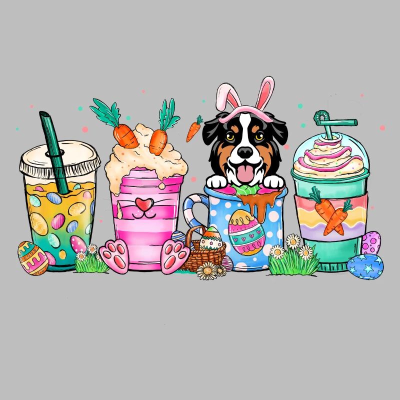 Dog coffee easter australiansheperd 4500x5400Austr