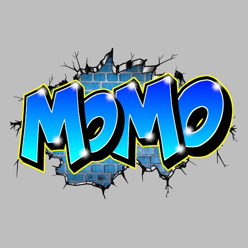 Graffiti First Name MOMO