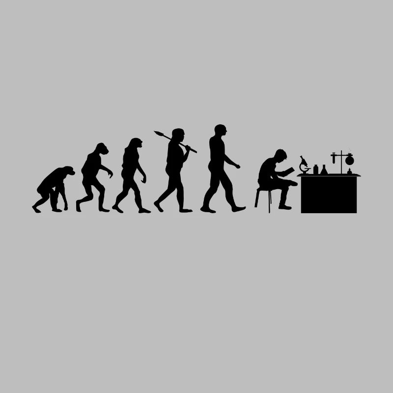 Chemist evolution chemistry gift