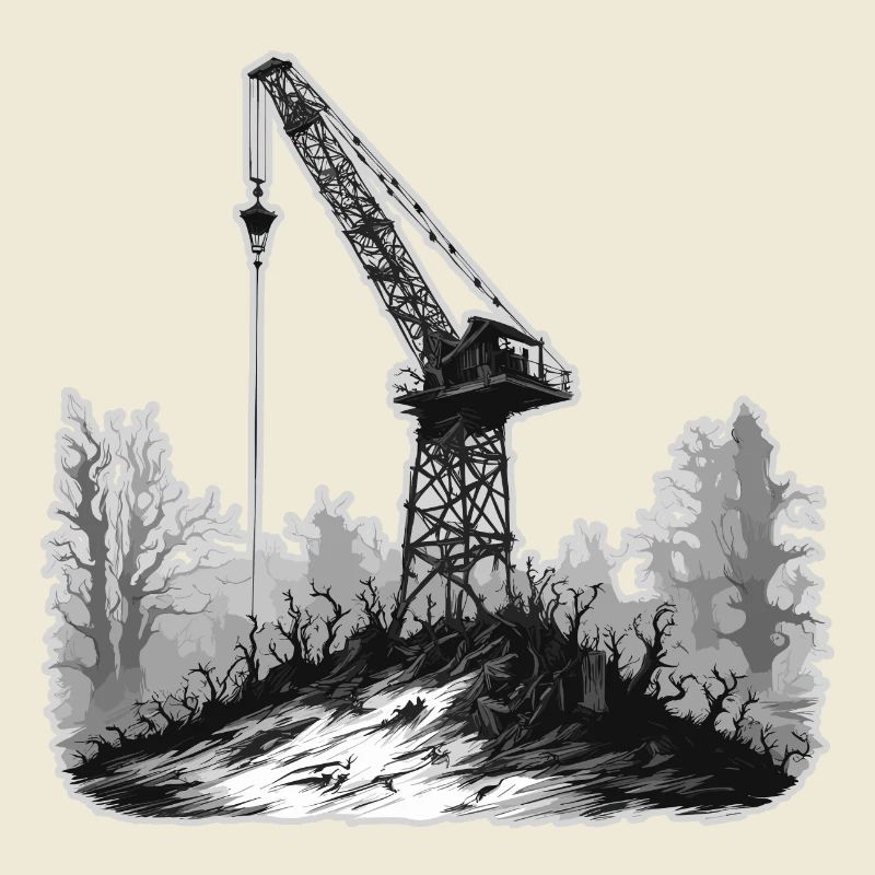 Kran / Baustelle / Seilwinde / Kransystem