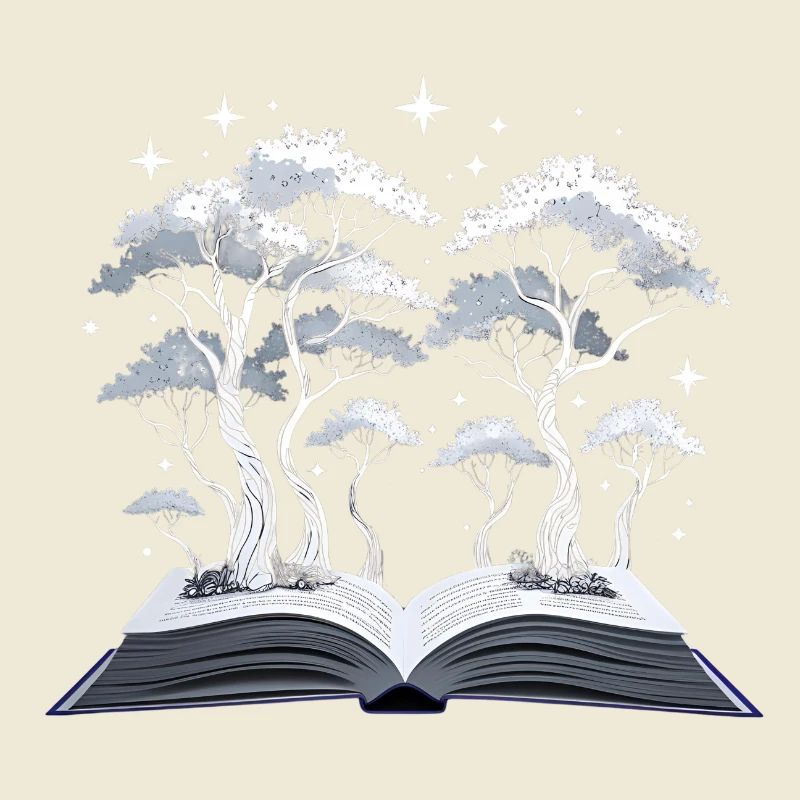 Magic Forest – Book with Trees