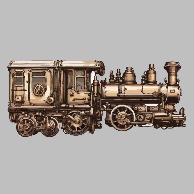 Zug / Lokomotive / Dampflok / Eisenbahn / Lock