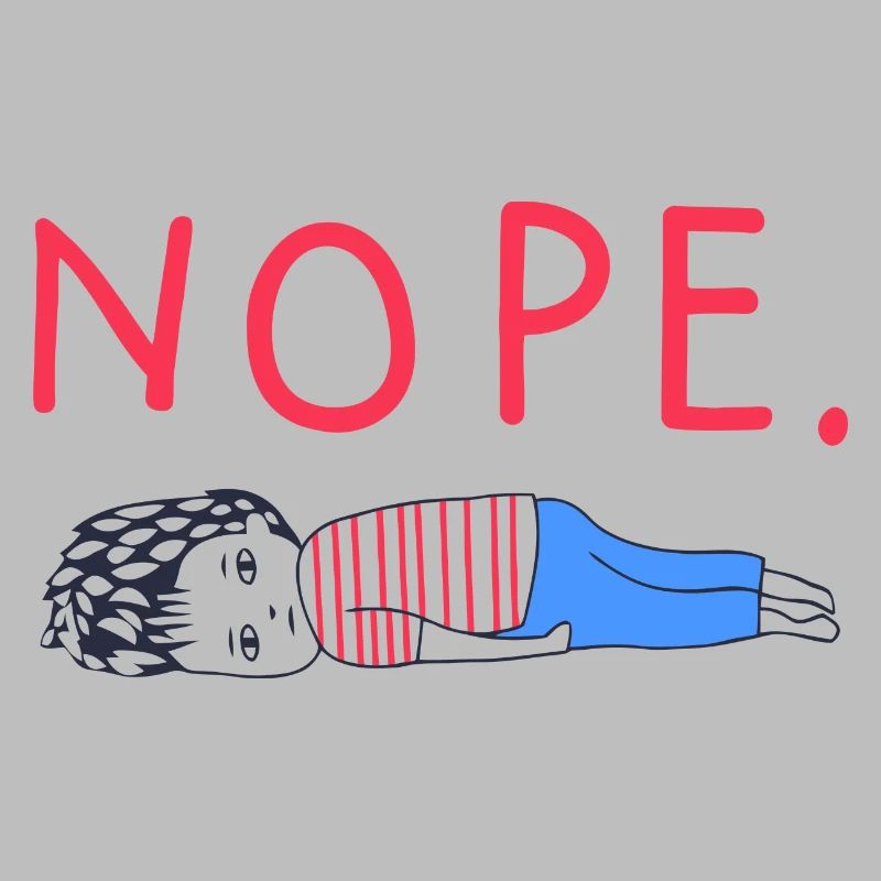 Nope drôle graphique Nope