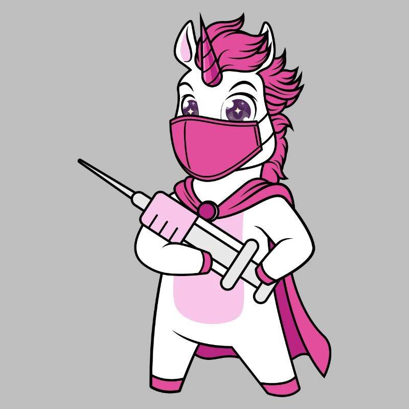Geimpft Impfung Immunicorn Einhorn