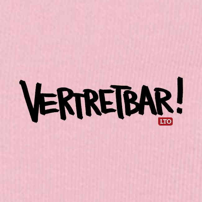 VERTRETBAR Schwarz