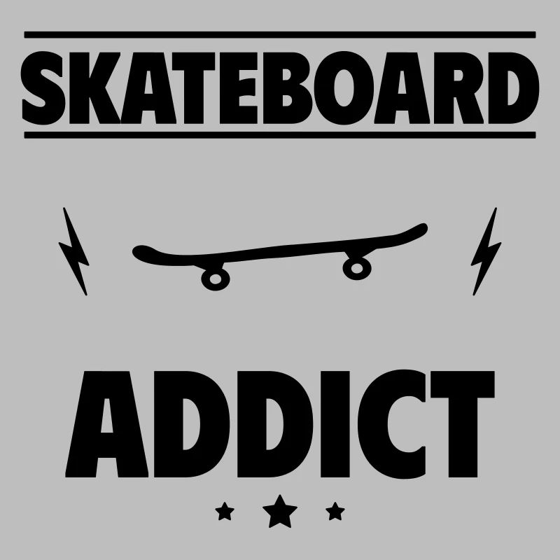 Accro au skateboard