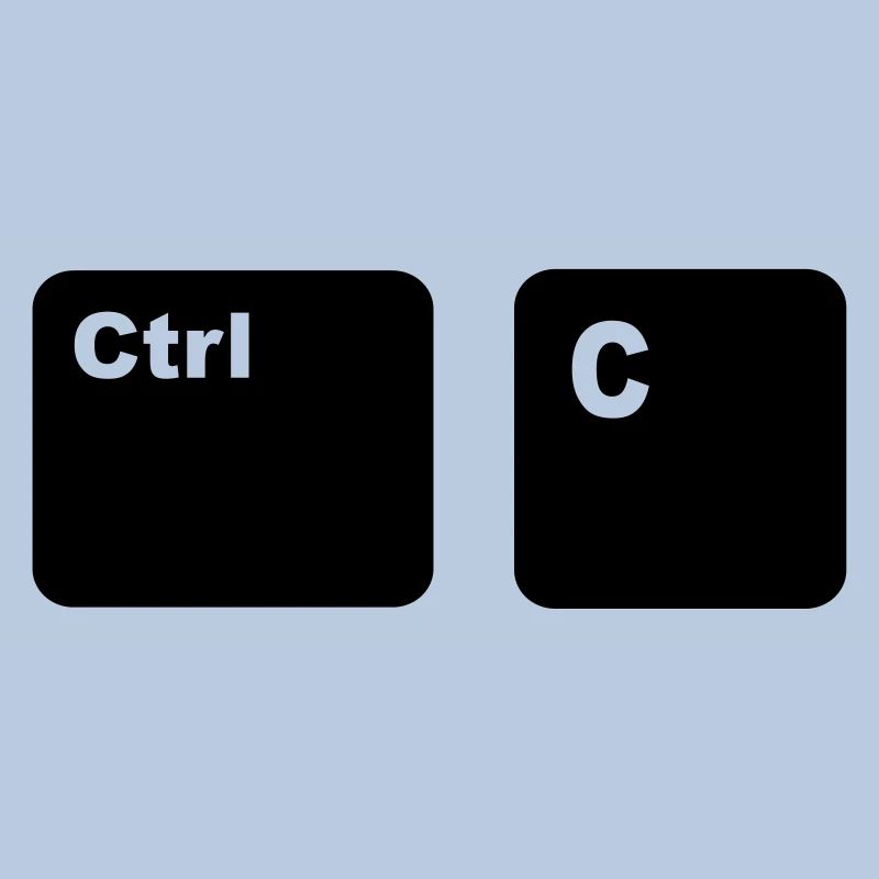 Ctrl + C Copy and Paste