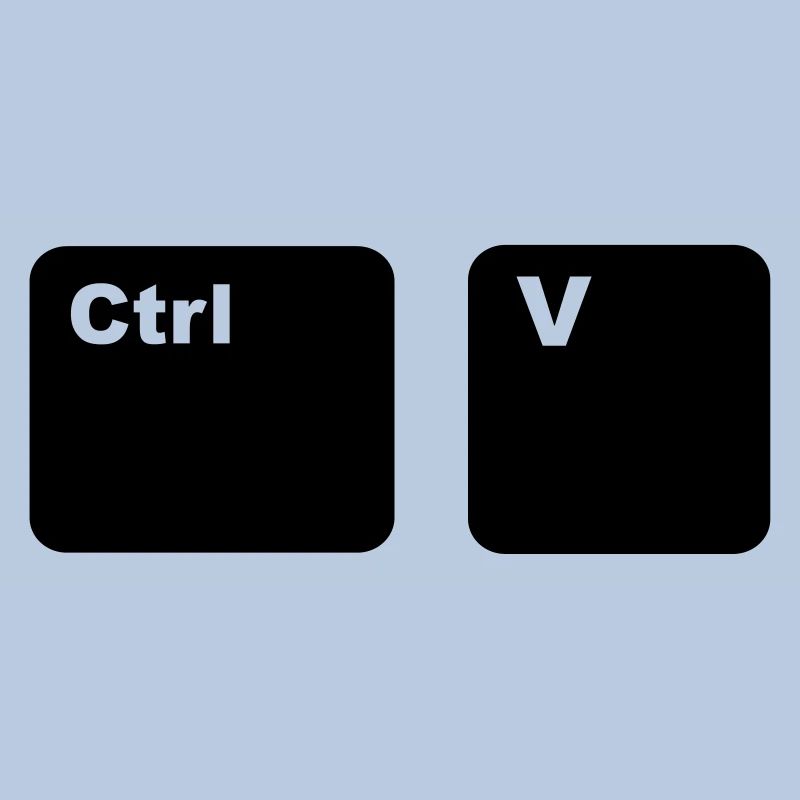 Ctrl + V Copy and Paste