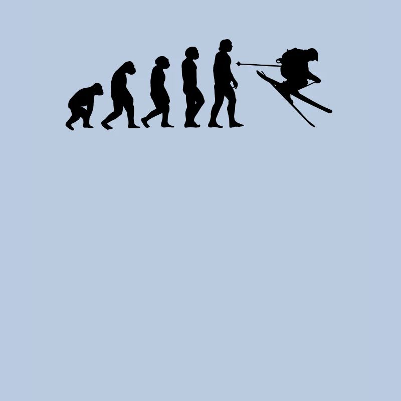 Tshirt Ski Evolution
