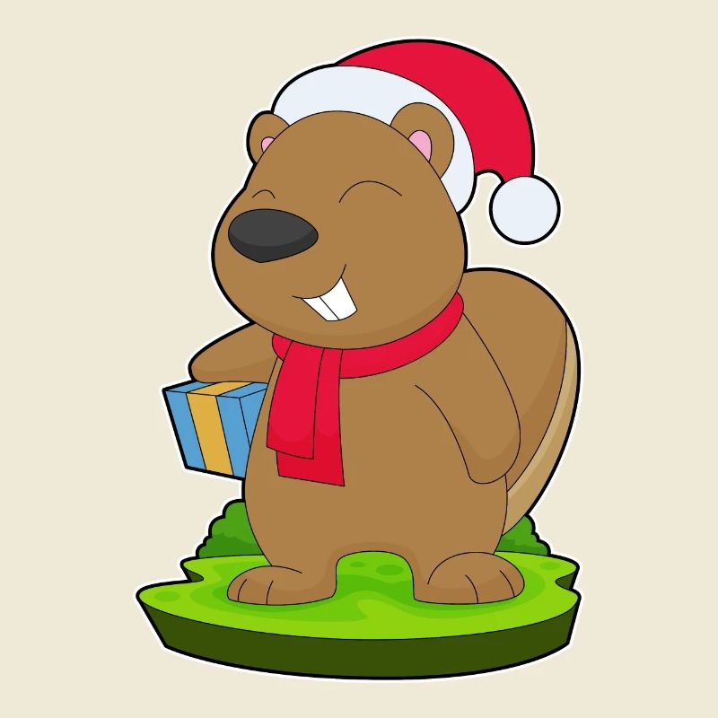 Beaver Christmas Package