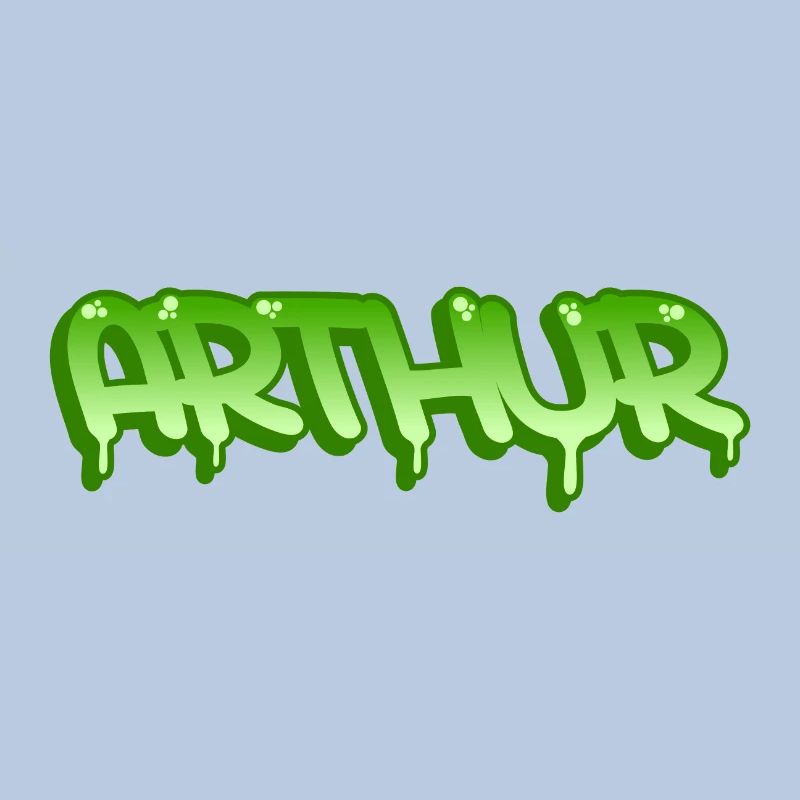 Graffiti Name Arthur