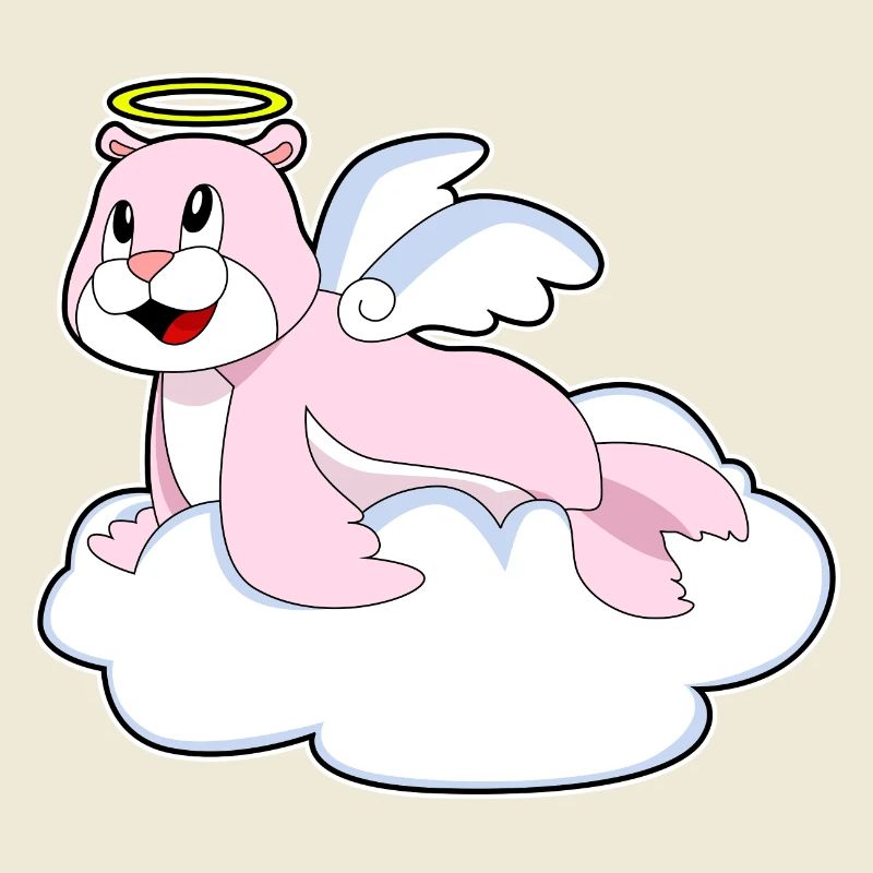 Seal Clouds Angel
