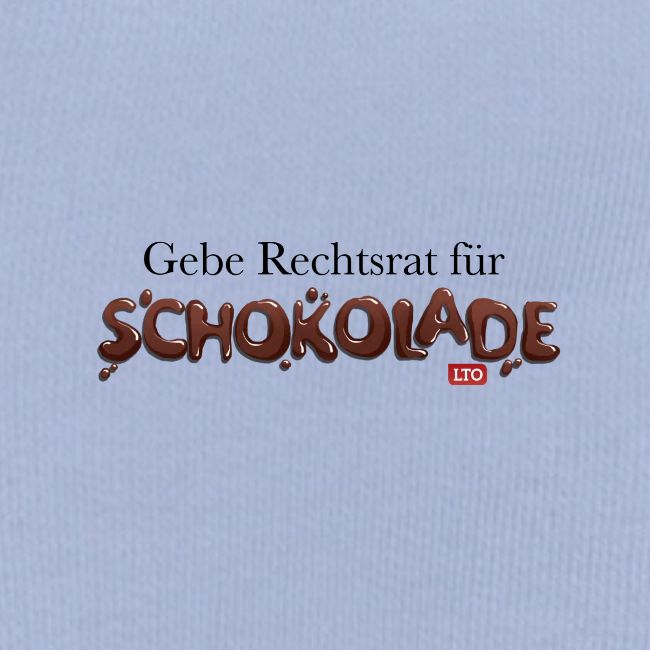 Gebe Rechtsrat für Schokolade