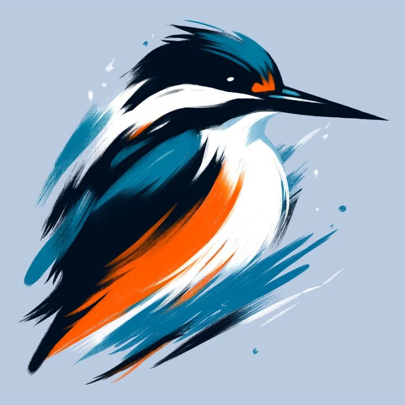 Dynamischer Eisvogel