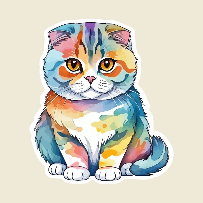 Scottish Fold Scottish Fold-Eared Cat